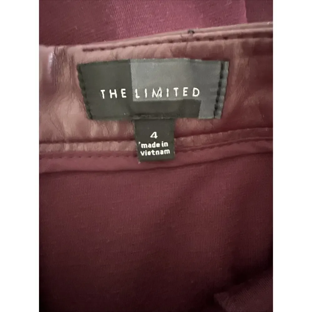 The Limited Skirt A-Line Maroon mini Holiday classic School Girl‎ Womens size 4